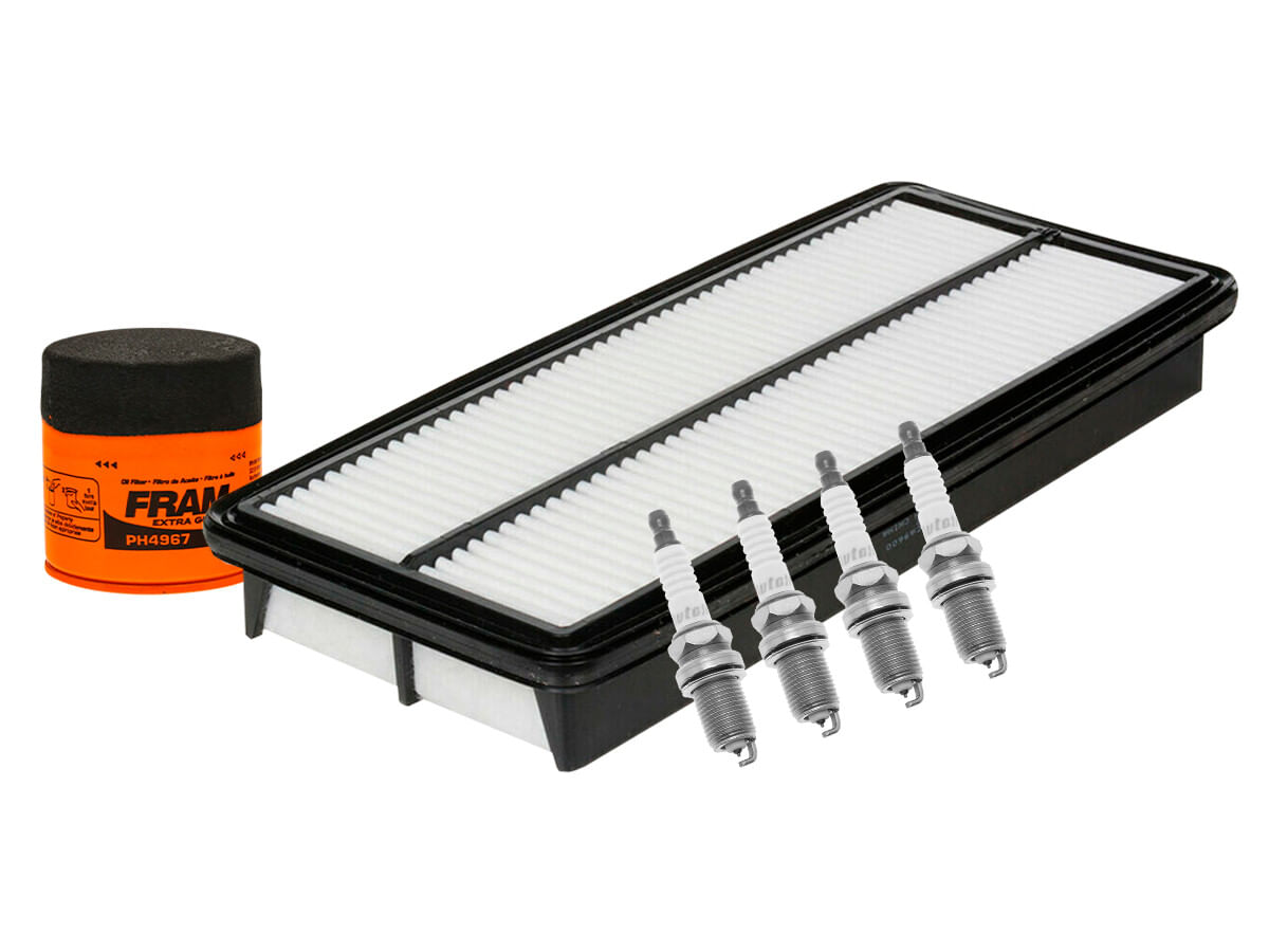 Kit De Bujías Iridio, Filtro De Aire Y Filtro De Aceite (6 Piezas)