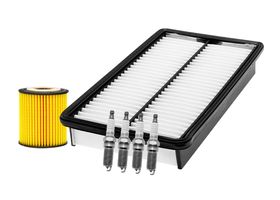 Kit De Bujías Iridio, Filtro De Aire Y Filtro De Aceite (6 Piezas)