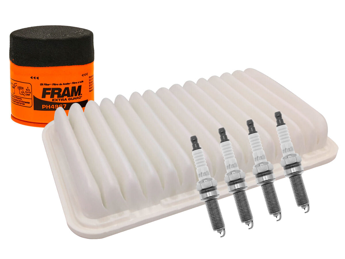 Kit De Bujías Iridio, Filtro De Aire Y Filtro De Aceite (6 Piezas)