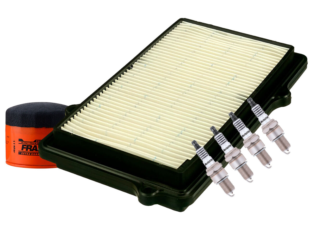 Kit De Bujías Iridio, Filtro De Aire Y Filtro De Aceite (6 Piezas)