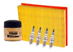 Kit De Bujías Iridio, Filtro De Aire Y Filtro Para Aceite Sintético (6 Piezas)