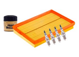 Kit De Bujías Iridio, Filtro De Aire Y Filtro Para Aceite Sintético (6 Piezas)