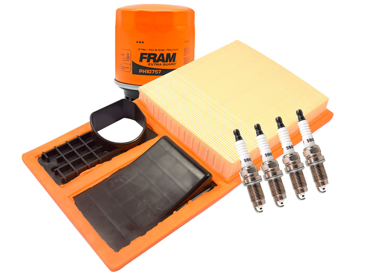Kit De Bujías Cobre, Filtro De Aire Y Filtro De Aceite (6 Piezas)