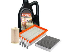 Kit De Afinación Con Aceite 5W30 Sintético, Bujías Iridio Y 3 Filtros (8 Piezas)