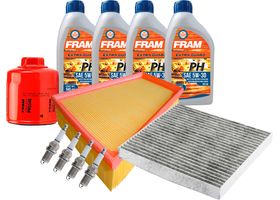 Kit De Afinación Con Aceite 5W30 Mineral, Bujías Cobre Y 3 Filtros (11 Piezas)
