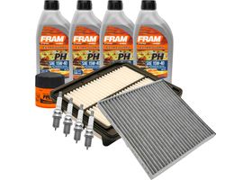 Kit De Afinación Con Aceite 15W40 Mineral, Bujías Iridio Y 3 Filtros (11 Piezas)