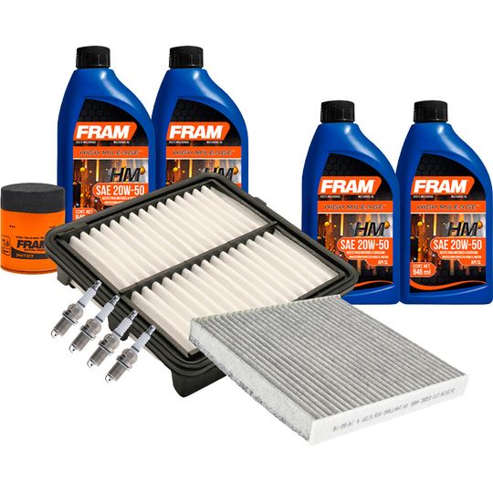 fram-autolite-kit-de-afinacion-con-aceite-20w50-mineral-bujias-cobre-y-3-filtros-11-piezas-honda-city-2010-2014-city-l4-1-5l-0