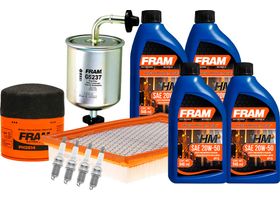 Kit De Afinación Con Aceite 20W50 Mineral, Bujías Cobre Y 3 Filtros (11 Piezas)