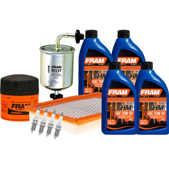 fram-autolite-kit-de-afinacion-con-aceite-20w50-mineral-bujias-cobre-y-3-filtros-11-piezas-nissan-tsuru-1995-2012-tsuru-l4-1-6l-l4-2-0l-0