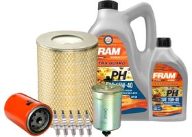 Kit De Afinación Con Aceite 15W40 Mineral, Bujías Iridio Y 3 Filtros (10 Piezas)