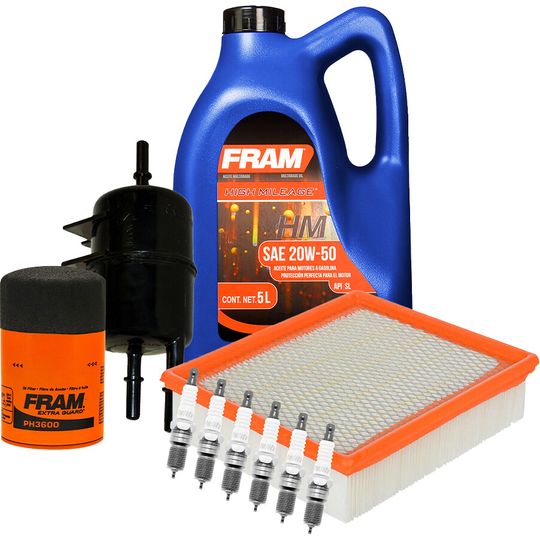 fram-autolite-kit-de-afinacion-con-aceite-20w50-mineral-bujias-iridio-y-3-filtros-10-piezas-ford-ranger-2001-2003-ranger-v6-3-0l-v6-4-0l-0