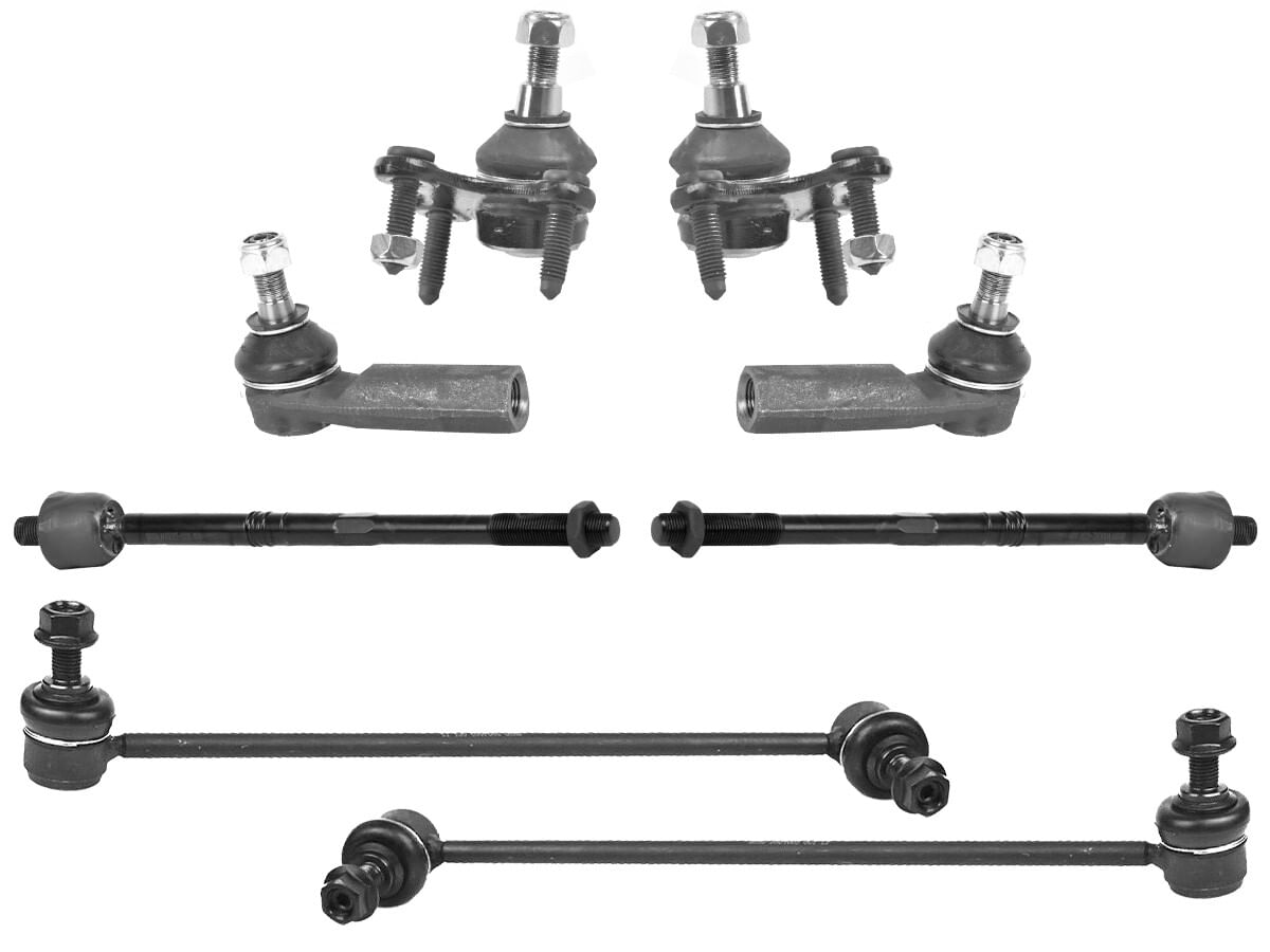 Kit De Rótulas, Terminales Y Tornillos Estabilizadores (8 Piezas)