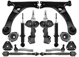 Kit De Amortiguadores, Horquillas, Terminales, Y Bases (14 Piezas)