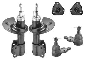 Kit De Amortiguadores, Rótulas Y Bases (6 Piezas)