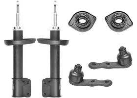 Kit De Amortiguadores, Rótulas Y Bases (6 Piezas)