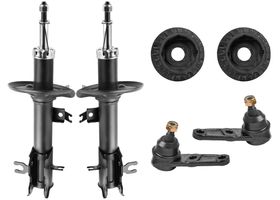 Kit De Amortiguadores, Rótulas Y Bases (6 Piezas)