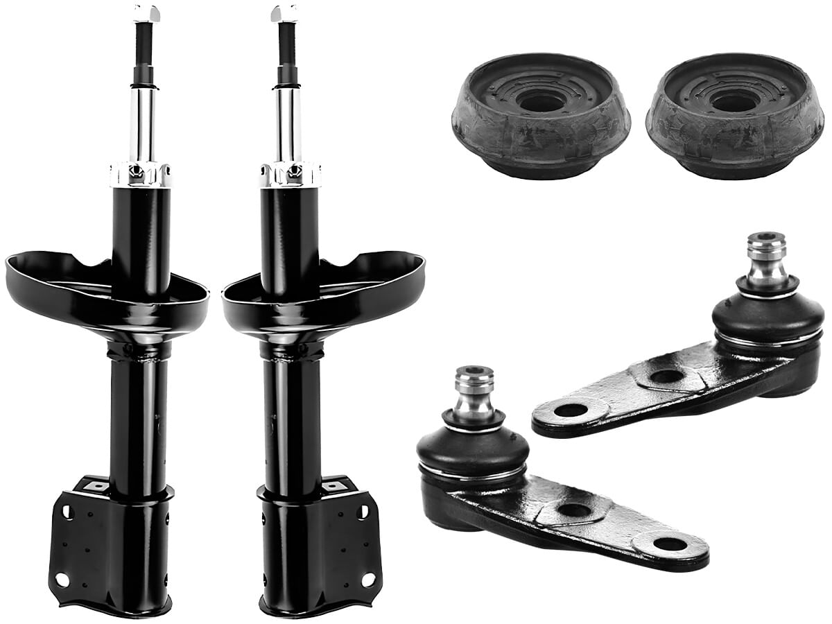 Kit De Amortiguadores, Rótulas Y Bases (6 Piezas)