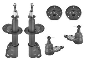 Kit De Amortiguadores, Rótulas Y Bases (6 Piezas)