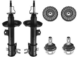 Kit De Amortiguadores, Rótulas Y Bases (6 Piezas)