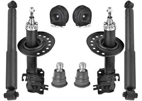 Kit De Amortiguadores, Rótulas Y Bases (8 Piezas)