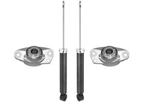 Kit De Amortiguadores Y Bases (4 Piezas)