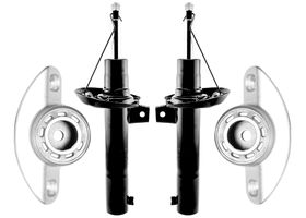 Kit De Amortiguadores Y Bases (4 Piezas)