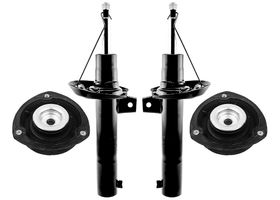 Kit De Amortiguadores Y Bases (4 Piezas)