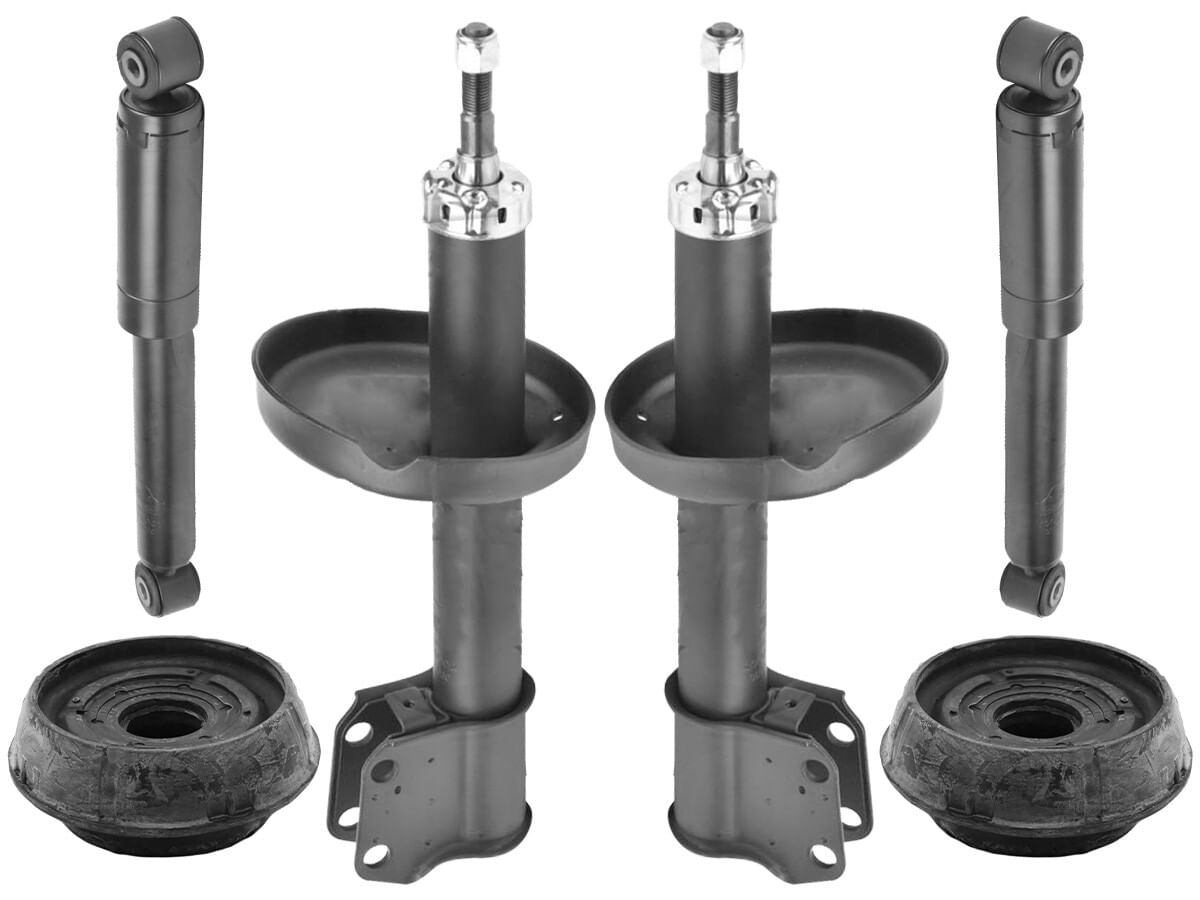 Kit De Amortiguadores Y Bases (6 Piezas)