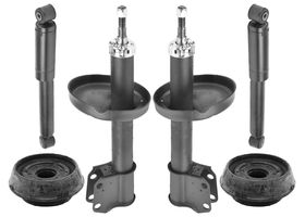 Kit De Amortiguadores Y Bases (6 Piezas)