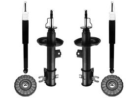 Kit De Amortiguadores Y Bases (6 Piezas)