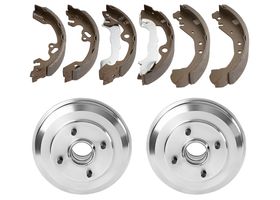 Kit De Tambores Y Zapatas Traseras