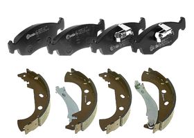 Kit De Balatas Bajos Metales Y Zapatas