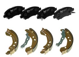 Kit De Balatas Bajos Metales Y Zapatas