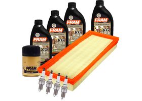 Kit De Afinación Con Aceite 5W30 Sintético, Bujías Platino Y 2 Filtros (10 Piezas)
