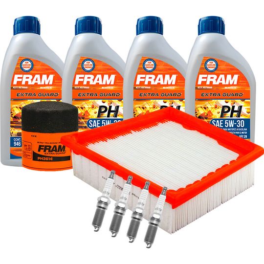 fram-autolite-kit-de-afinacion-con-aceite-5w30-mineral-bujias-iridio-y-2-filtros-10-piezas-ford-fiesta-2011-2019-fiesta-l4-1-6l-0