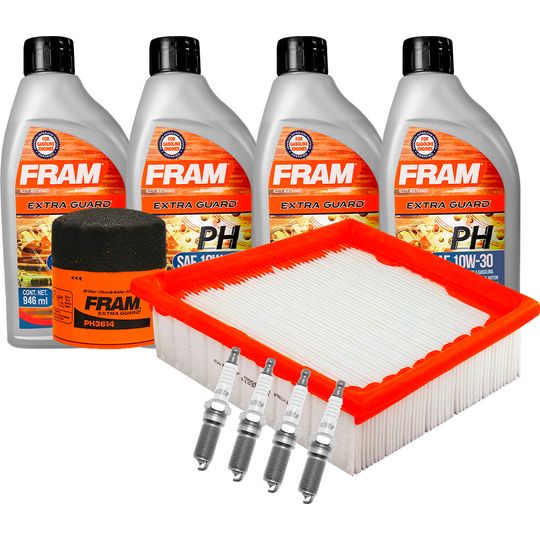 fram-autolite-kit-de-afinacion-con-aceite-10w30-mineral-bujias-iridio-y-2-filtros-10-piezas-ford-fiesta-2011-2019-fiesta-l4-1-6l-0