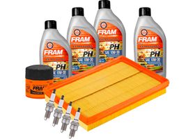 Kit De Afinación Con Aceite 10W30 Mineral, Bujías Cobre Y 2 Filtros (10 Piezas)