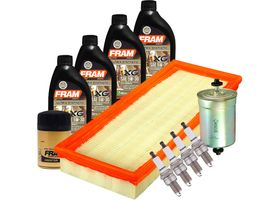 Kit De Afinación Con Aceite 5W30 Sintético, Bujías Platino Y 3 Filtros (11 Piezas)