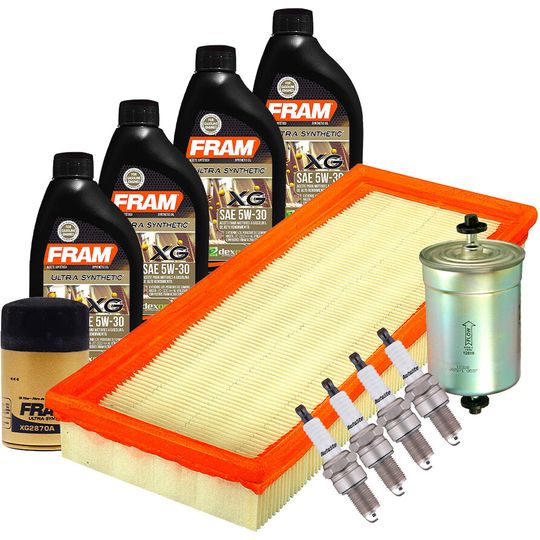 fram-autolite-kit-de-afinacion-con-aceite-5w30-sintetico-bujias-platino-y-3-filtros-11-piezas-volkswagen-sedan-1993-2003-sedan-h4-1-6l-0