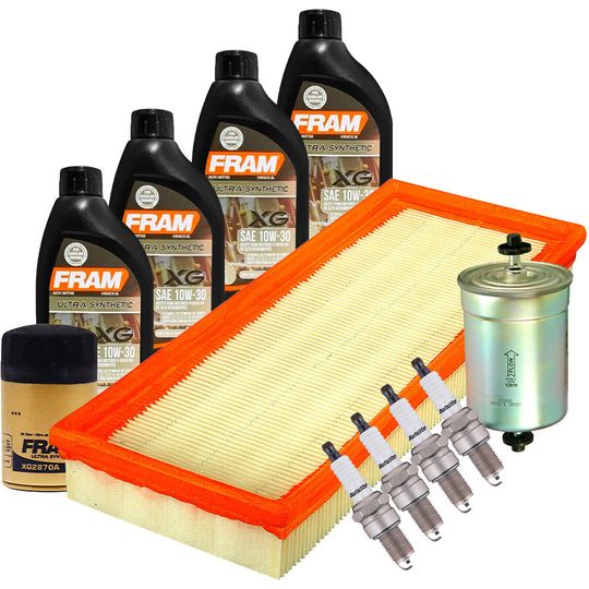 fram-autolite-kit-de-afinacion-con-aceite-10w30-sintetico-bujias-platino-y-3-filtros-11-piezas-volkswagen-sedan-1993-2003-sedan-h4-1-6l-0 fram-autolite-kit-de-afinacion-con-aceite-10w30-sintetico-bujias-platino-y-3-filtros-11-piezas-volkswagen-sedan-1993-2003-sedan-h4-1-6l-0