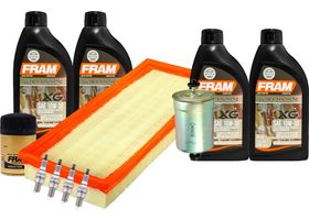 Kit De Afinación Con Aceite 10W30 Sintético, Bujías Iridio Y 3 Filtros (11 Piezas)