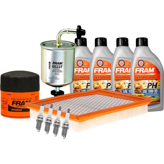 fram-autolite-kit-de-afinacion-con-aceite-10w30-mineral-bujias-iridio-y-3-filtros-11-piezas-nissan-tsuru-1995-2012-tsuru-l4-1-6l-l4-2-0l-0