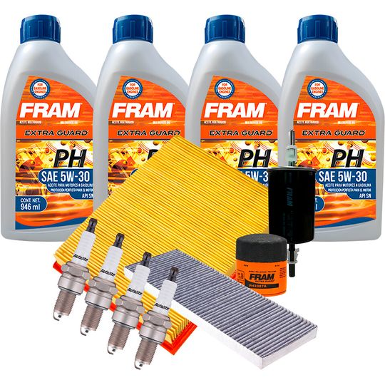 fram-autolite-kit-de-afinacion-con-aceite-5w30-mineral-bujias-cobre-y-4-filtros-12-piezas-chevrolet-chevy-1994-2012-chevy-l4-1-6l-0