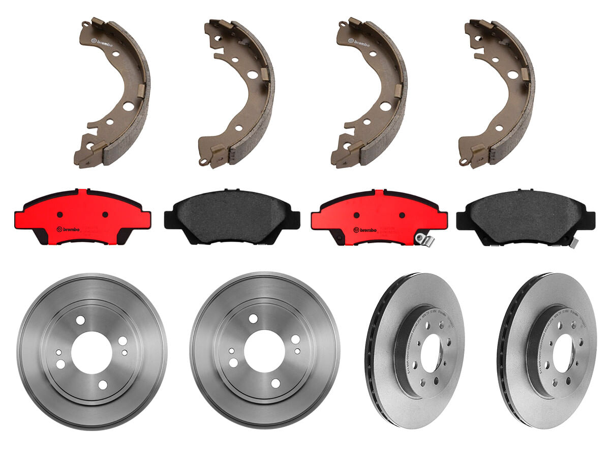 Kit De Discos, Balatas Cerámicas, Tambores Y Zapatas
