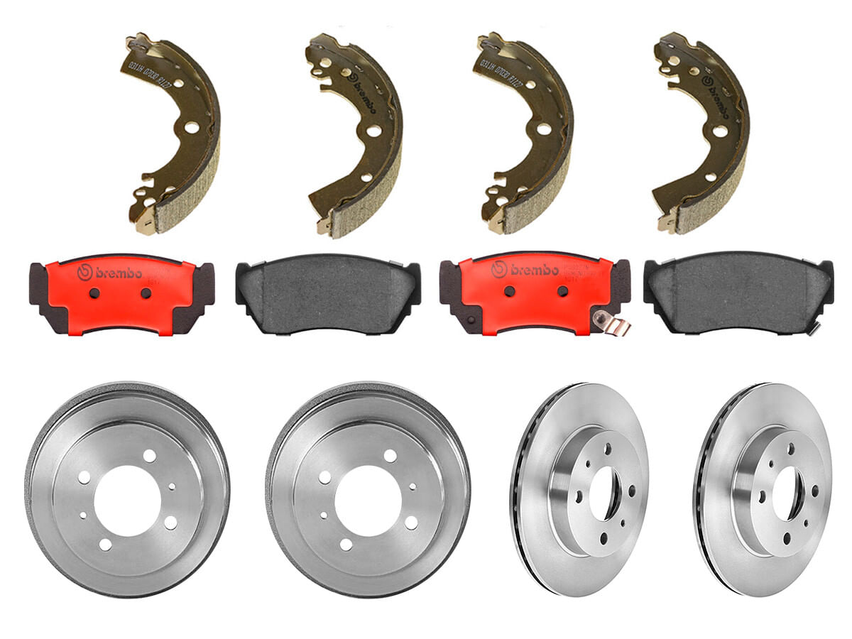 Kit De Discos, Balatas Cerámicas, Tambores Y Zapatas