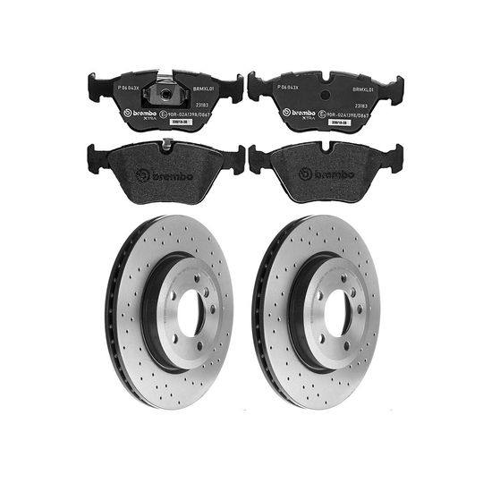 brembo-kit-de-balatas-sportxtra-y-2-discos-hiperventilados-delanteros-bmw-serie-3-2001-2006-330ci-0