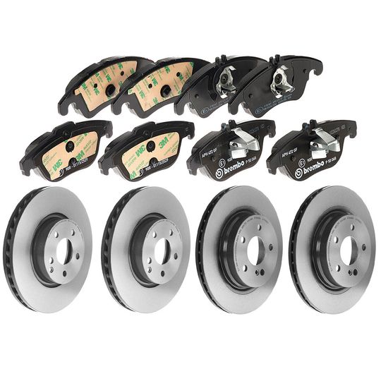 brembo-kit-de-balatas-bajos-metales-y-4-discos-ventilados-delanteros-y-traseros-mercedes-benz-serie-c-2013-2014-c300-0