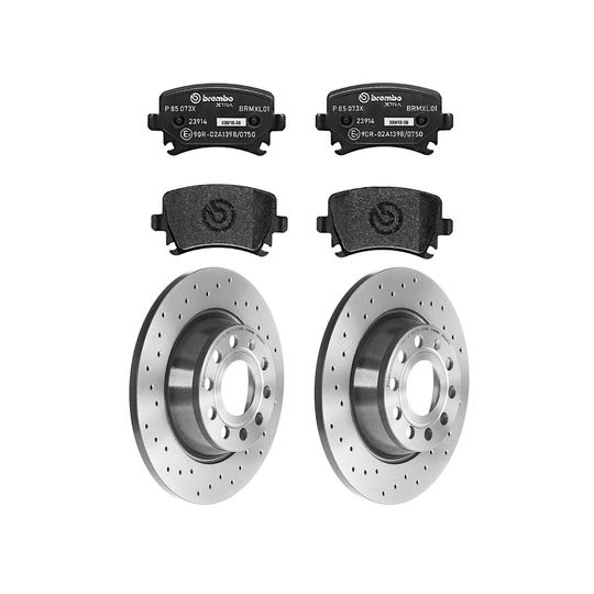 brembo-kit-de-balatas-sportxtra-y-2-discos-hiperventilados-traseros-volkswagen-passat-2006-2010-passat-0