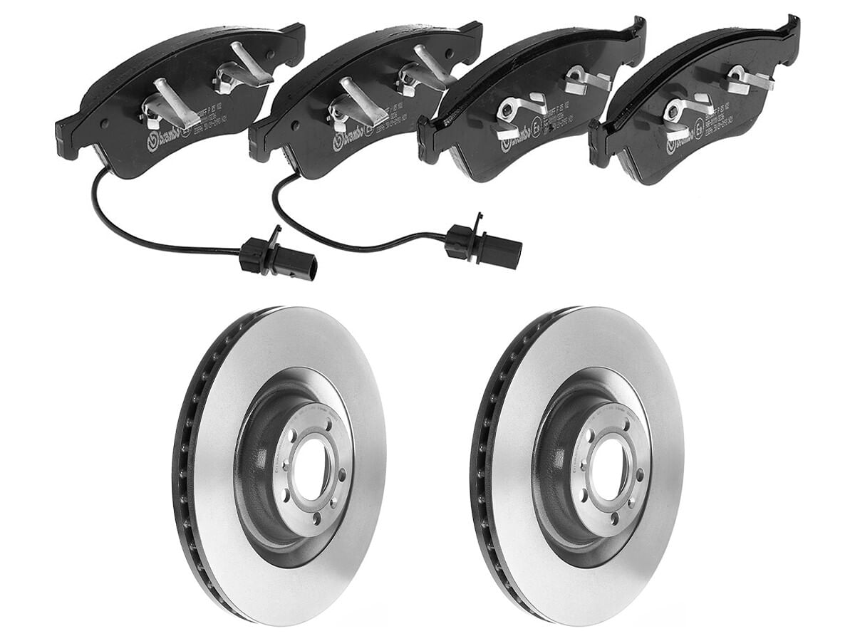 Kit De Balatas Bajos Metales Y 2 Discos Ventilados Delanteros