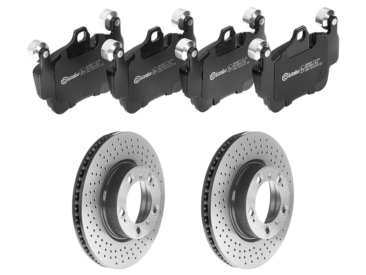 Kit De Balatas Bajos Metales Y 2 Discos Ventilados Delanteros